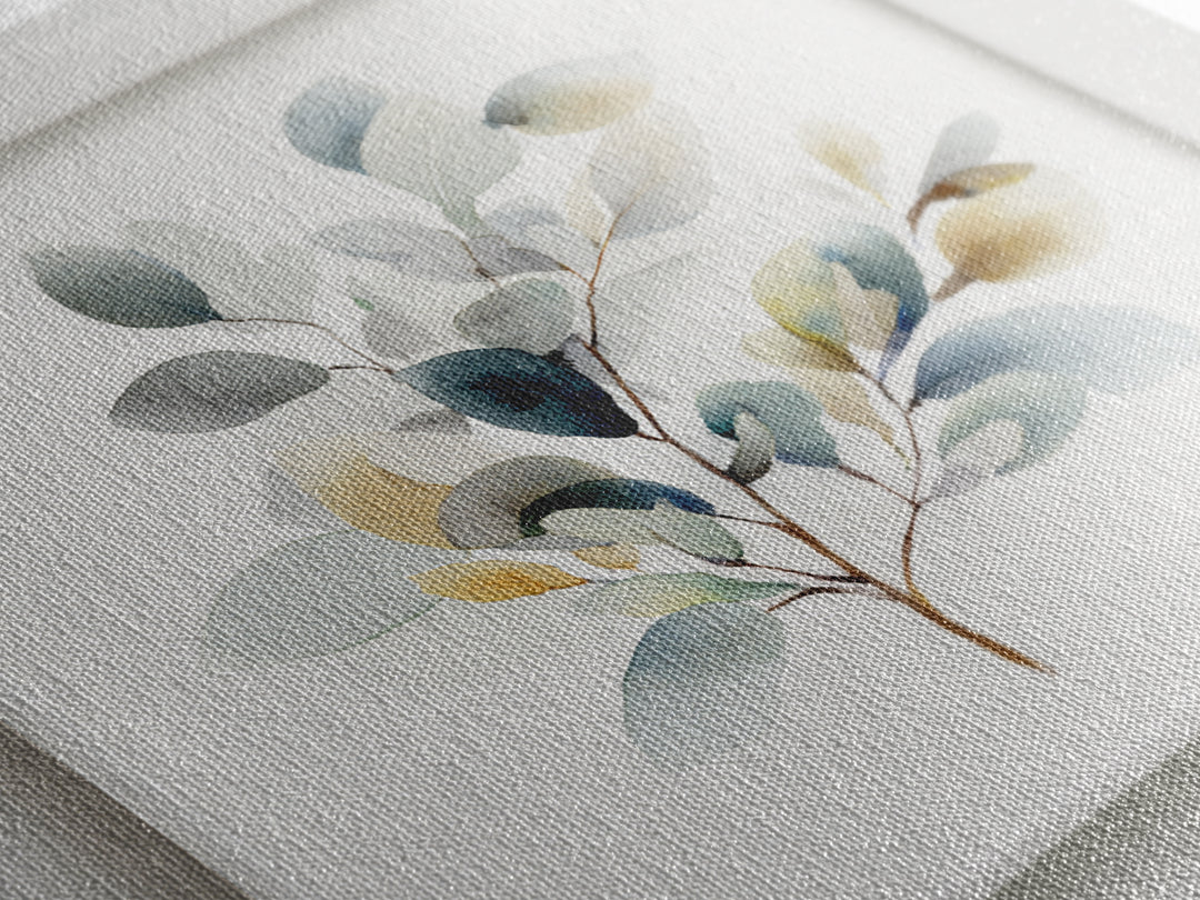 Neutral Botanical Branch Canvas Print, Waiting Room Art, Office Wall Art, Waiting Room Decor, Fine Art, Calm, Dental Wall Art, WRA-1x1-3