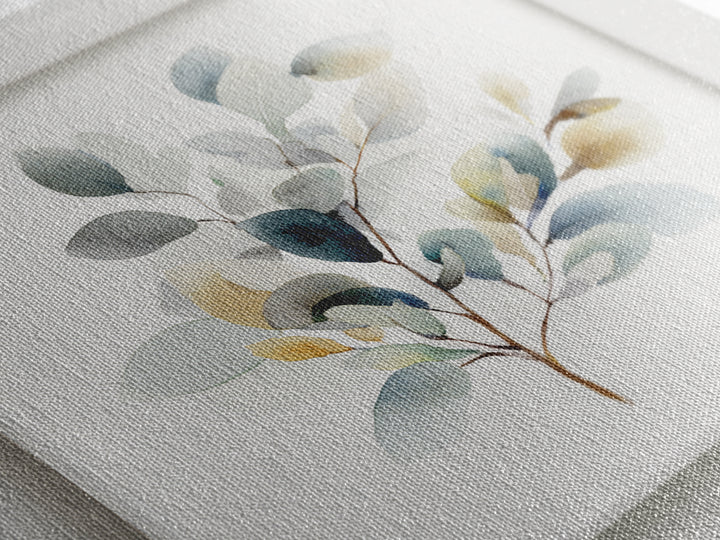 Neutral Botanical Branch Canvas Print, Waiting Room Art, Office Wall Art, Waiting Room Decor, Fine Art, Calm, Dental Wall Art, WRA-1x1-3