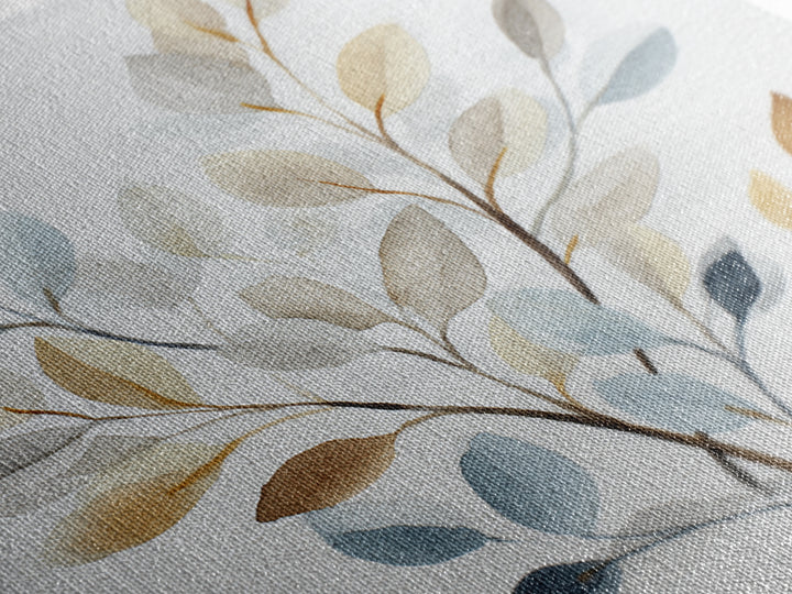 Neutral Botanical Branch Canvas Print, Waiting Room Art, Modern Decor, Waiting Room Decor, Fine Art, Calm, Home Decor, WRA-1x1-75