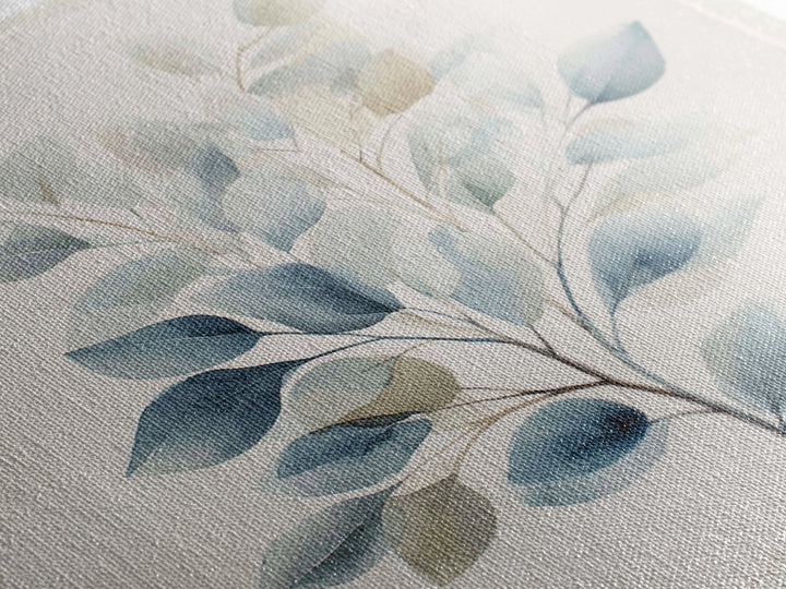 Neutral Botanical Branch Canvas Print, Waiting Room Art, Wall Art, Waiting Room Decor, Oil Painting, Calm, Floral Wall Art, WRA-1x1-99
