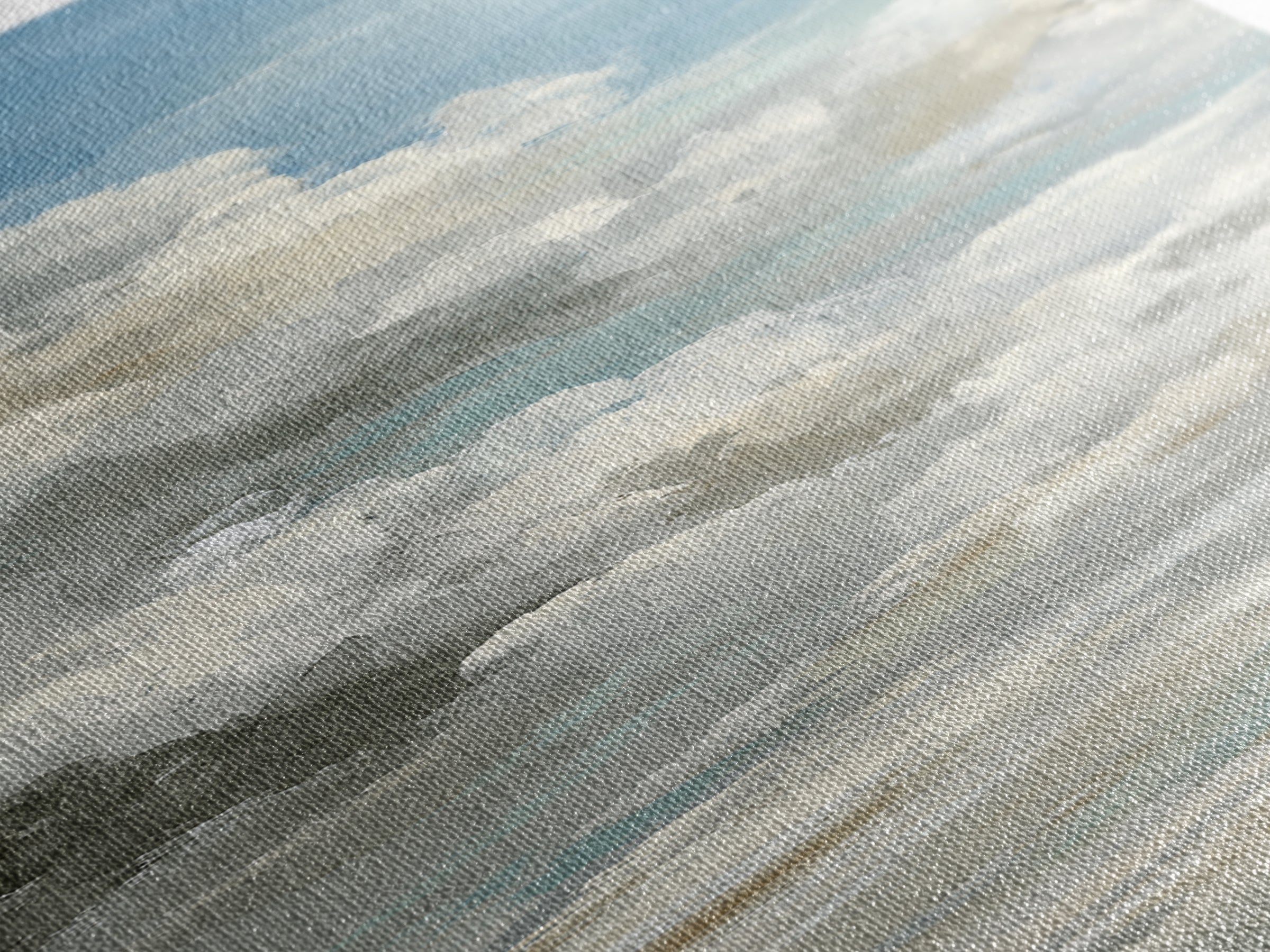 Large Cloudscape with Hopeful Light Canvas Print, Waiting Room Art, Room Decor, Waiting Room Decor, Calm, Bedroom Decor, WRA-1x3-28