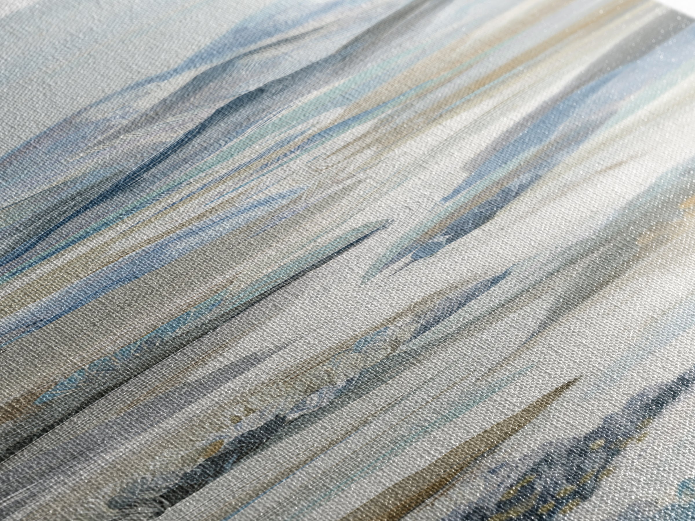 Soft Abstract Waves Framed Canvas Print, Waiting Room Art, Neutral Decor, Waiting Room Decor, Fine Art, Calm, Wall Art, WRA-1x3-62