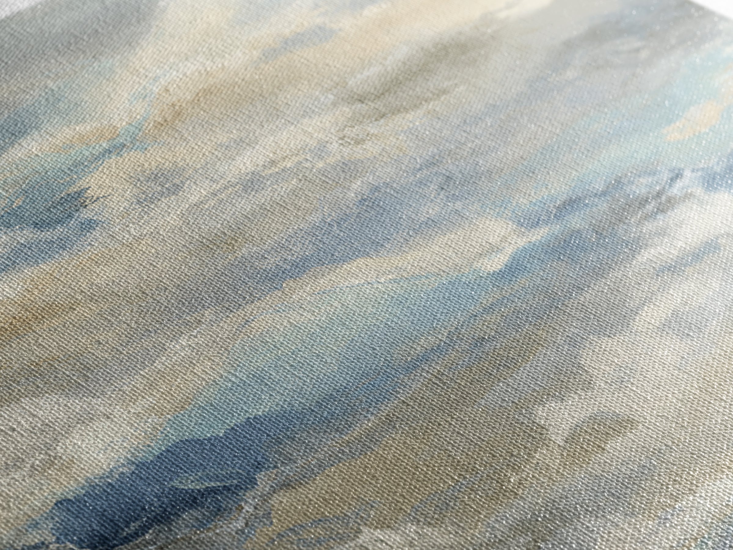 Soft Abstract Waves Canvas Print, Waiting Room Art, Wall Decor, Waiting Room Decor, Fine Art, Calm, Minimalist Wall Art, WRA-2x1-94