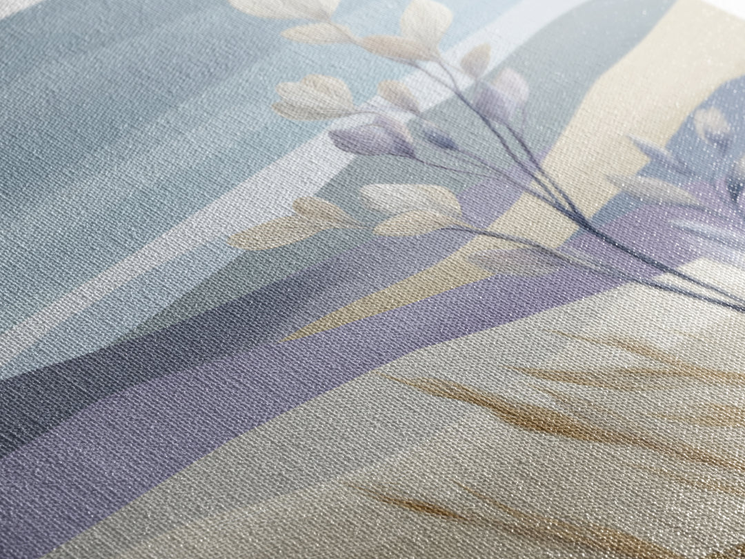 Soft Lavender Botanical Still Life Framed Canvas Print, Waiting Room Art, Art Print, Waiting Room Decor, Watercolor Art, Calm, WRA-2x3-100