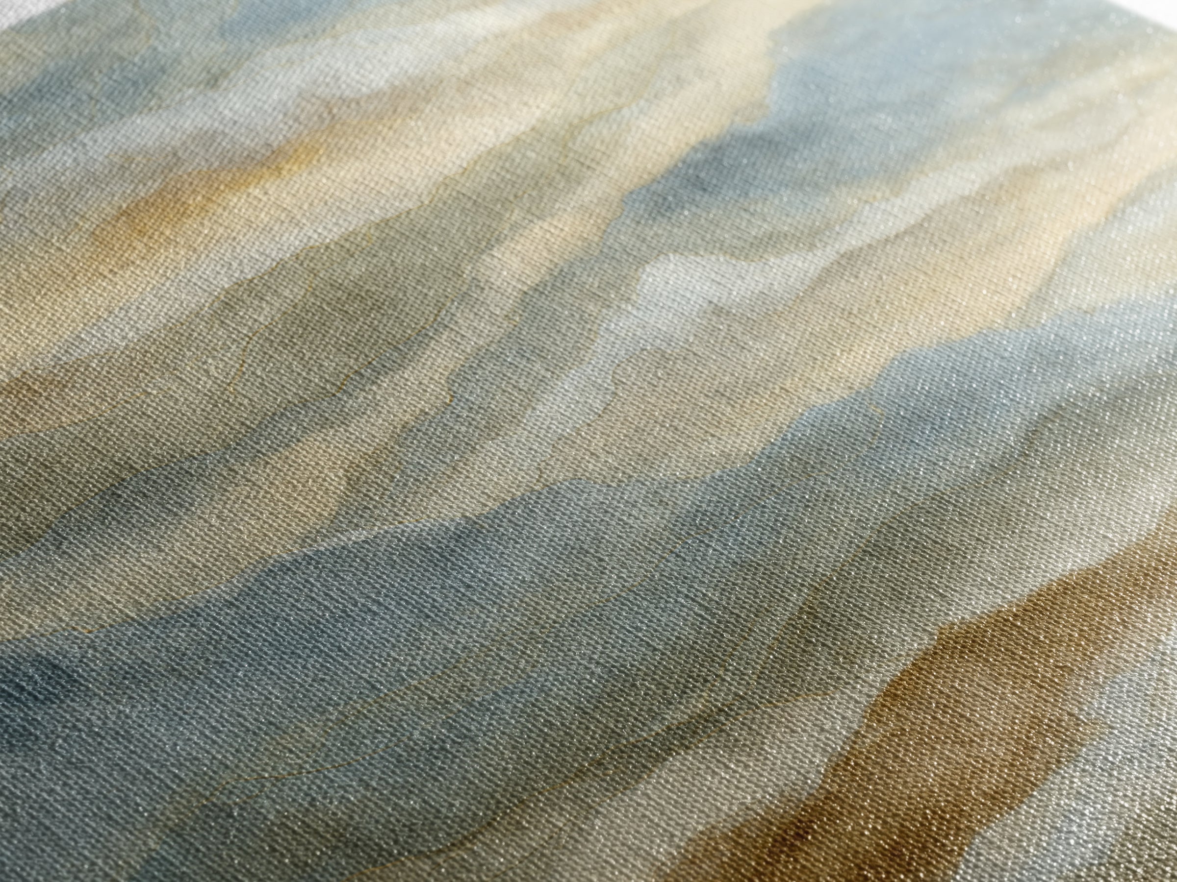 Warm Desert Sunrise Canvas Print, Waiting Room Art, Office Decor, Waiting Room Decor, Oil Painting, Calm, Gallery Wall Art, WRA-2x3-45