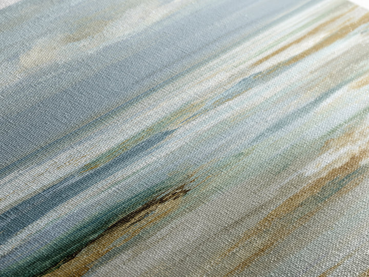 Coastal Horizon with Pale Sand and Water Framed Canvas Print, Waiting Room Art, Minimalist Wall Art, Waiting Room Decor, Calm, WRA-2x3-89