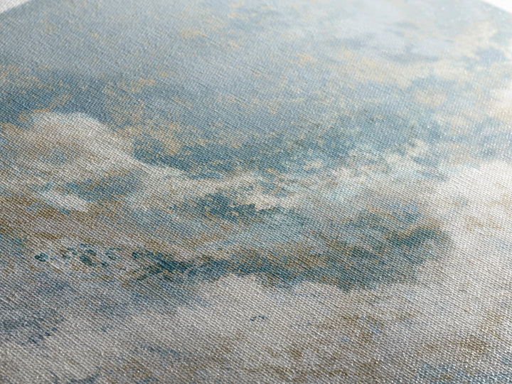 Soft Abstract Waves Canvas Print, Waiting Room Art, Office Wall Decor, Waiting Room Decor, Fine Art, Calm, Photography Print, WRA-3x2-30