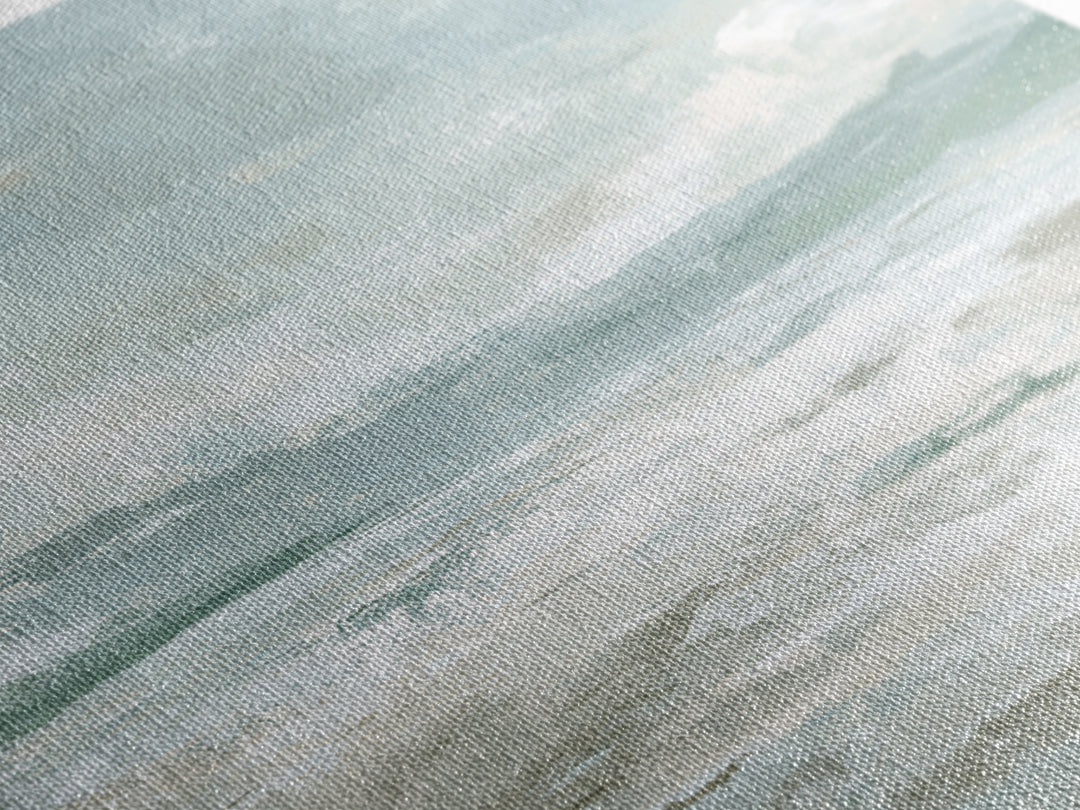 Coastal Horizon with Pale Sand and Water Canvas Print, Waiting Room Art, Digital Art Print, Waiting Room Decor, Fine Art, Calm, WRA-3x2-37