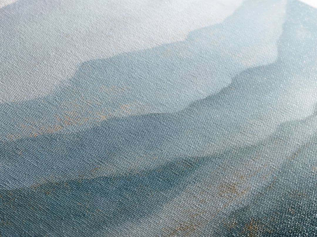 Simple Mountain Layers Canvas Print, Waiting Room Art, Modern Art, Waiting Room Decor, Fine Art, Calm, Therapy Office Decor, WRA-3x2-42