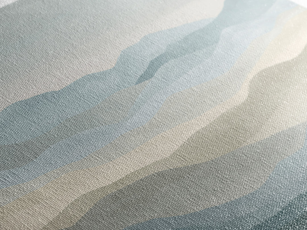Simple Mountain Layers Canvas Print, Waiting Room Art, Modern Art, Waiting Room Decor, Fine Art, Calm, Therapy Office Decor, WRA-3x2-66