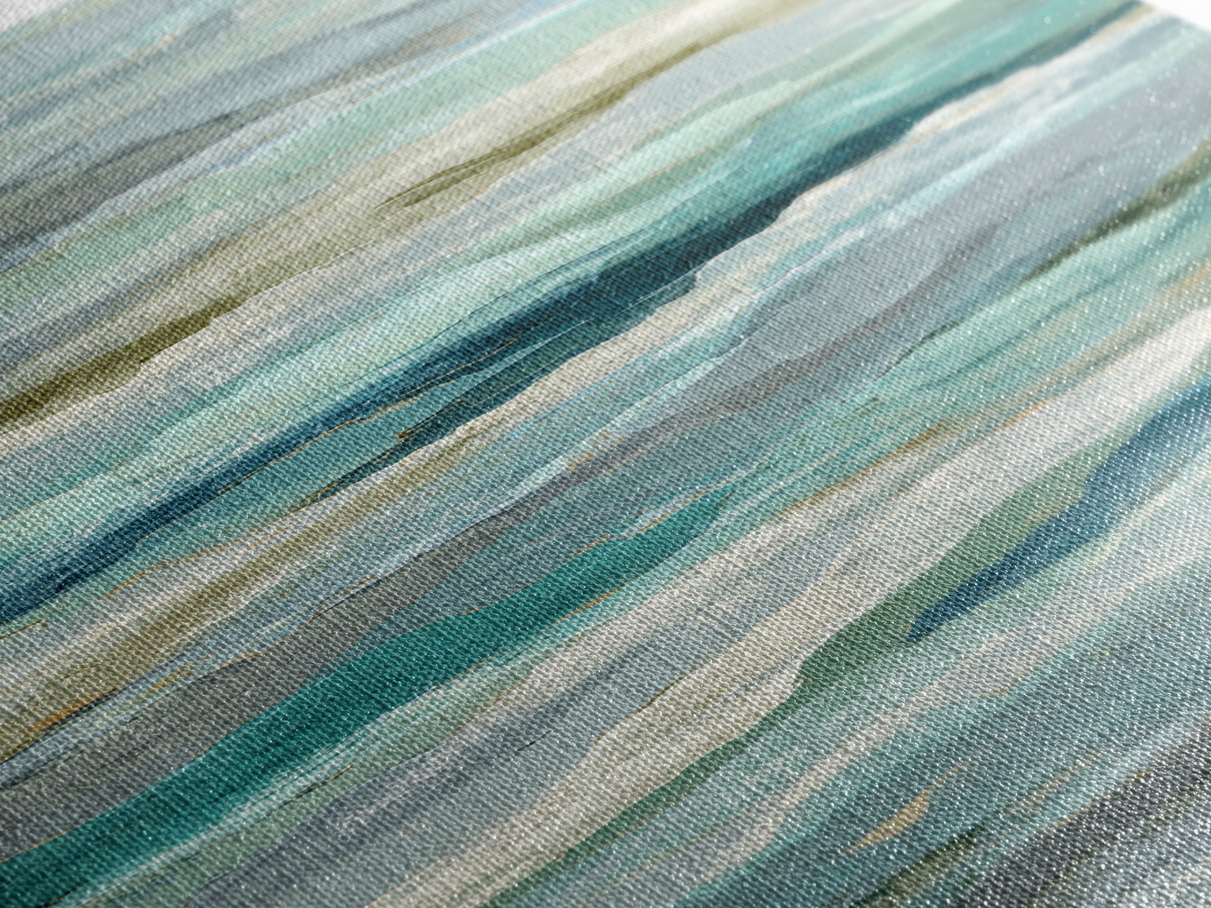 Abstract Breath Waves Canvas Print, Yoga Studio Art, Wall Art Print, Yoga Studio Decor, Abstract Art, Balance, Yoga Gift, YSA-1x3-43
