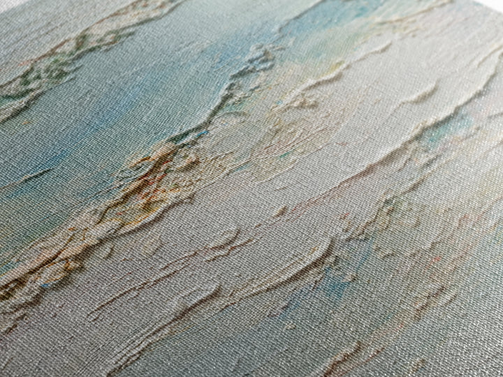Abstract Breath Waves Framed Canvas Print, Yoga Studio Art, Yoga, Yoga Studio Decor, Abstract Art, Balance, Nature Prints, YSA-2x3-63