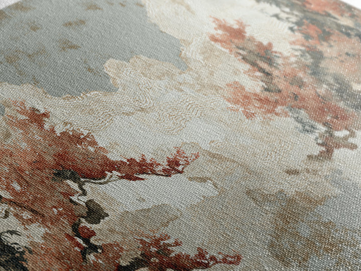 Raked Sand Garden Pattern from Above Canvas Print, Zen Art, Art, Living Room Decor, Zen, Garden Art, Japanese Wall Art, ZEN-2x1-2