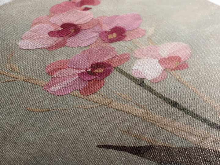 Single Orchid Stem Canvas Print, Zen Art, Boho Wall Art, Living Room Decor, Fine Art, Zen, Flower Print, Neutral Wall Art, ZEN-2x3-31