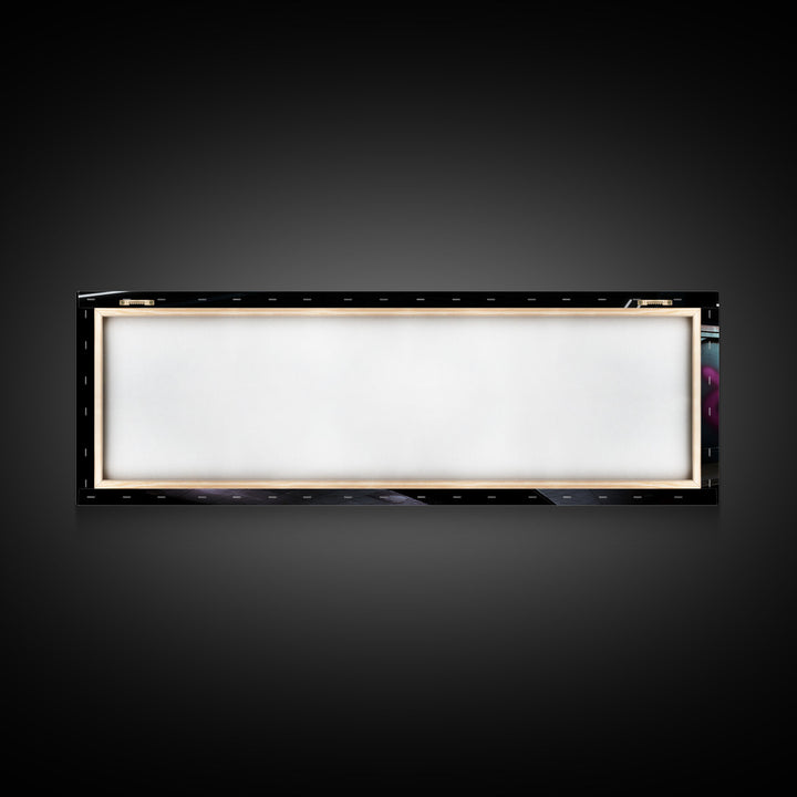 Urban Art, Graffiti On Subway Train, Pink And Teal Graffiti Art Canvas, Wall Decor Framed Canvas Print, Panoramic, Wall Art, Canvas Print