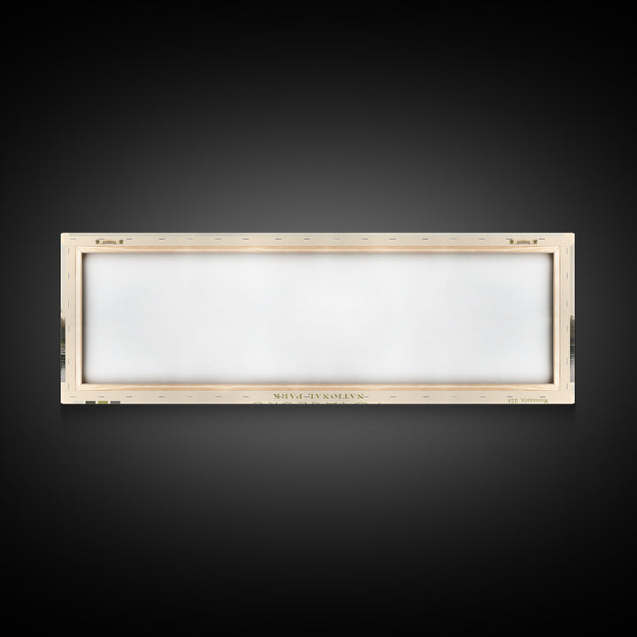 Voyageurs National Park Panoramic Minnesota Travel Art, National Park Print, Minimalist Travel Art, Subdued Watercolor Painting Panoramic