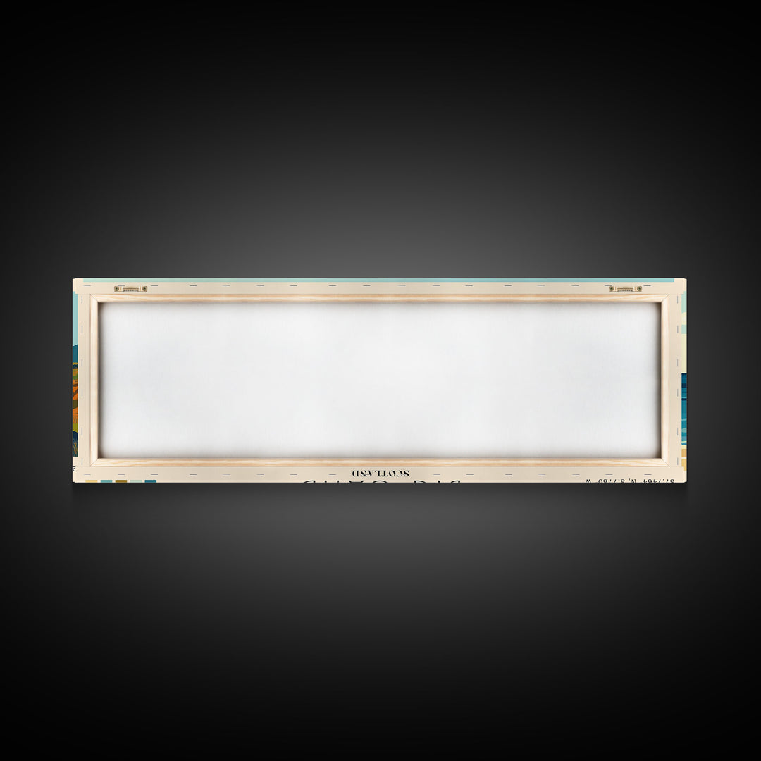 Big Sand, Scotland Panoramic Print, Vacation Gift, Scotland Wall Art, Vacation Wall Art, Vacatation Memories, Beach Decor, Beach Or Lakehouse Art