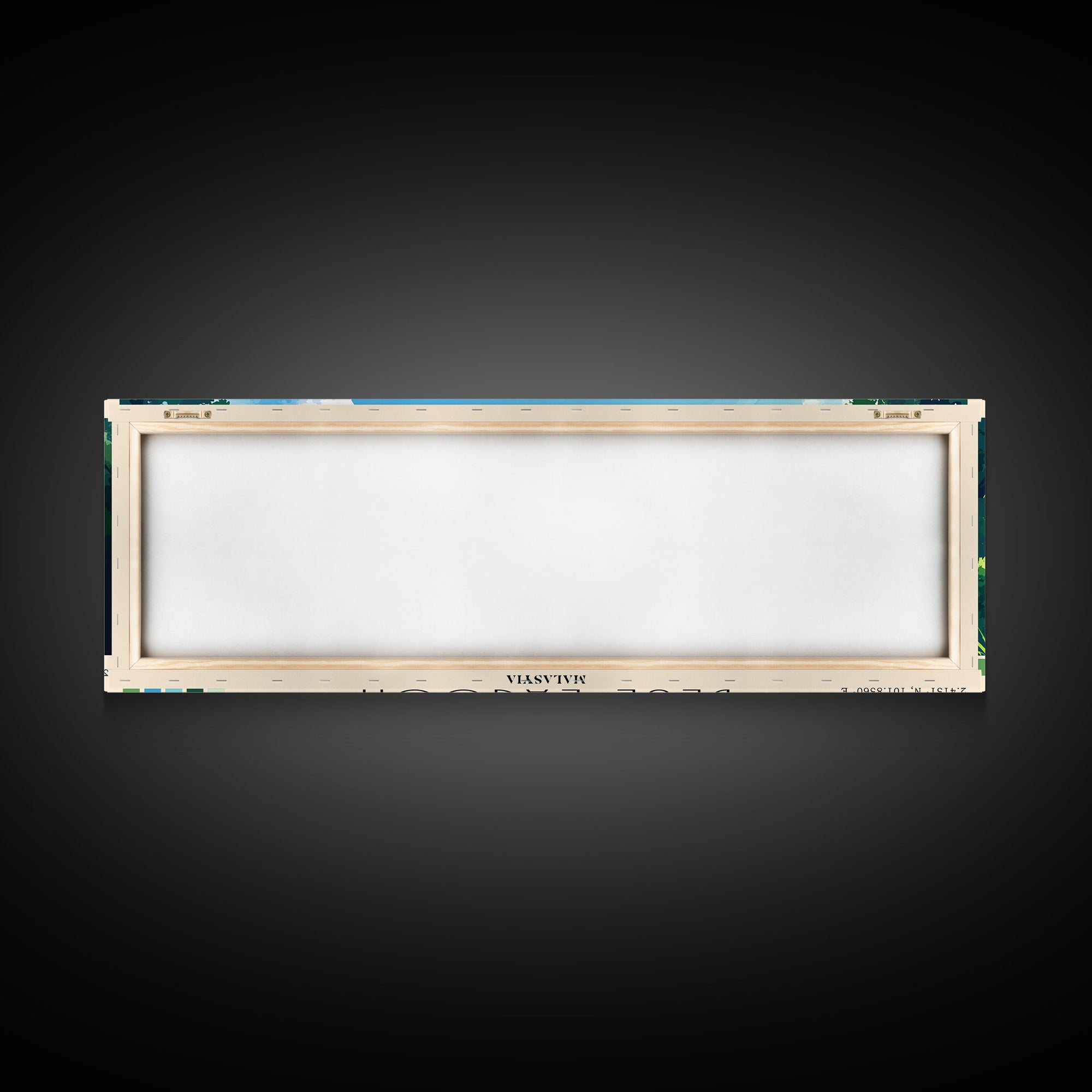 Blue Lagoon, Malasyia Panoramic Print, Vacation Gift, Malasyia Wall Art, Vacation Wall Art, Vacatation Memories, Beach Decor, Beach Or Lakehouse Art