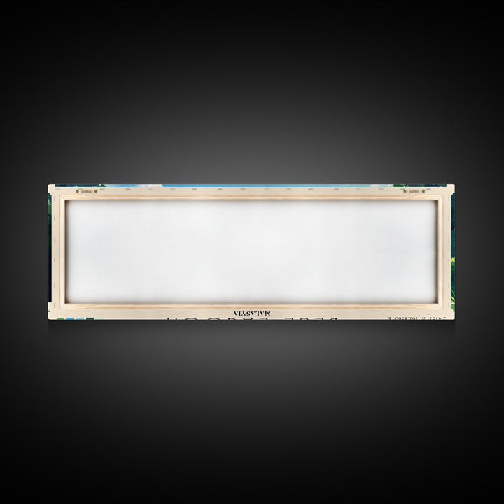 Blue Lagoon, Malasyia Panoramic Print, Vacation Gift, Malasyia Wall Art, Vacation Wall Art, Vacatation Memories, Beach Decor, Beach Or Lakehouse Art
