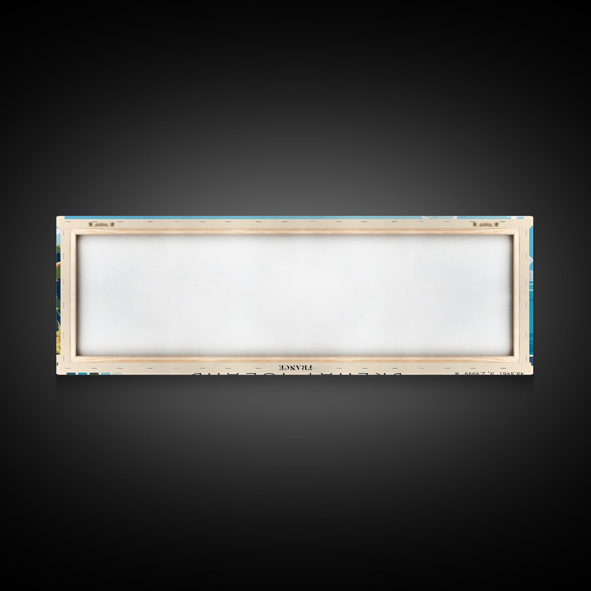 Bréhat Island, France Panoramic Print, Vacation Gift, France Wall Art, Vacation Wall Art, Vacatation Memories, Beach Decor, Beach Or Lakehouse Art