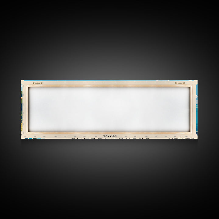 Bréhat Island, France Panoramic Print, Vacation Gift, France Wall Art, Vacation Wall Art, Vacatation Memories, Beach Decor, Beach Or Lakehouse Art