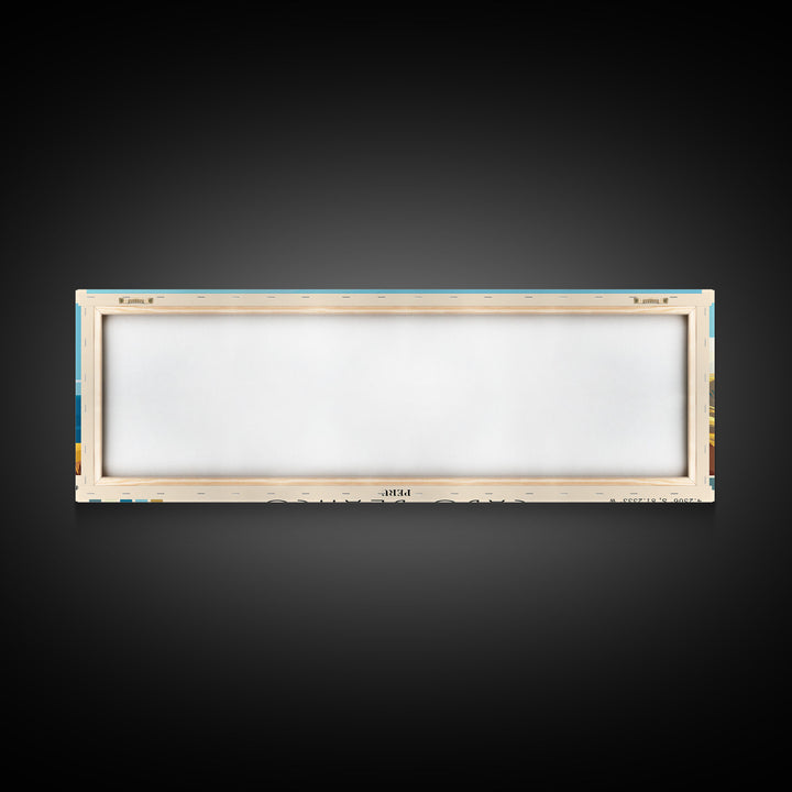 Cabo Blanco, Peru Panoramic Print, Vacation Gift, Peru Wall Art, Vacation Wall Art, Vacatation Memories, Beach Decor, Beach Or Lakehouse Art