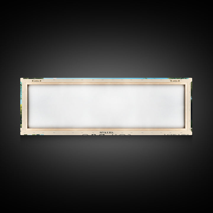 Côn Đảo, Vietnam Panoramic Beach Print, Vacation Gift, Vietnam Wall Art, Beach Painting, Beach Decor, Beach Painting