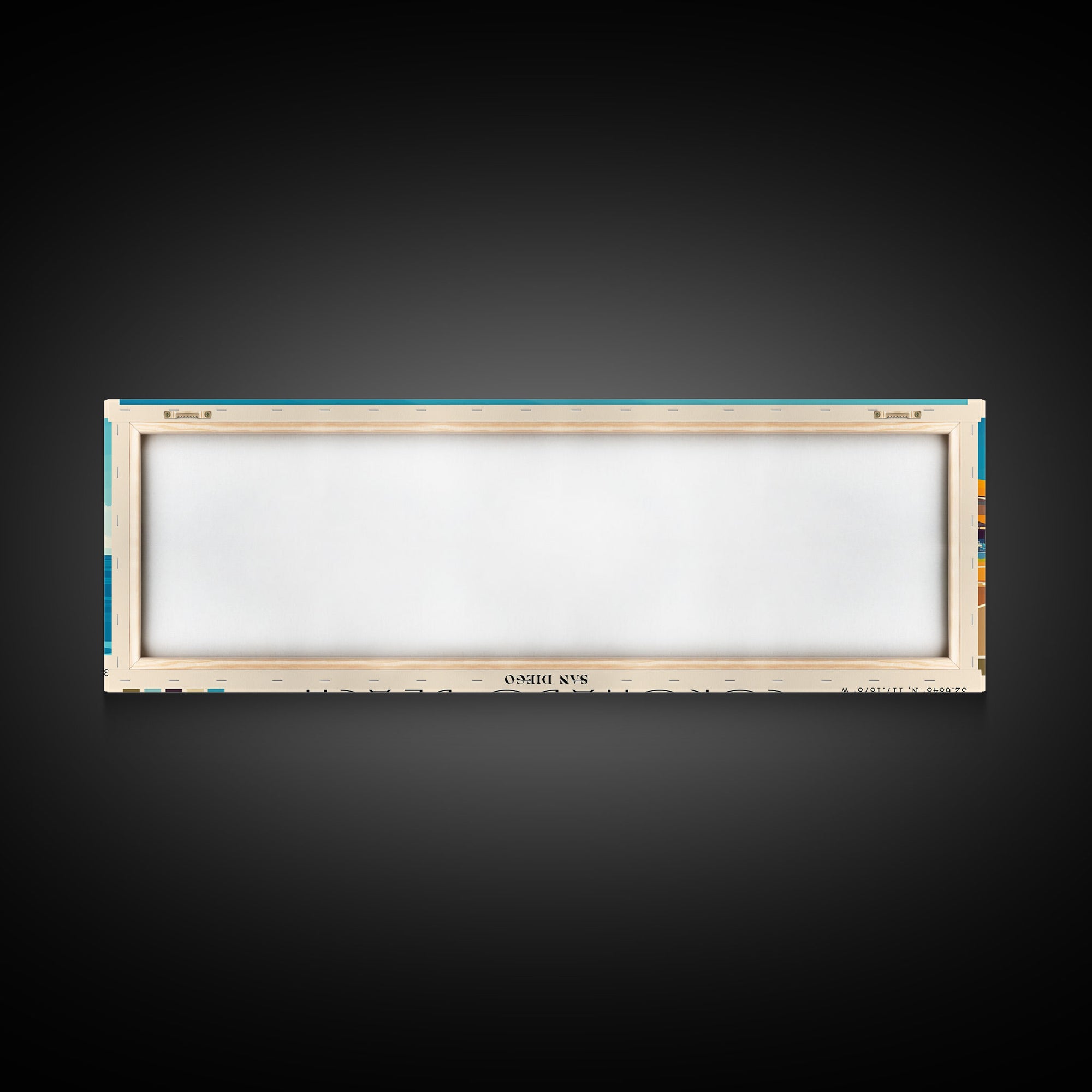 Coronado Beach, San Diego Panoramic Print, Vacation Gift, San Diego Wall Art, Vacation Wall Art, Vacatation Memories, Beach Decor, Beach Or Lakehouse Art