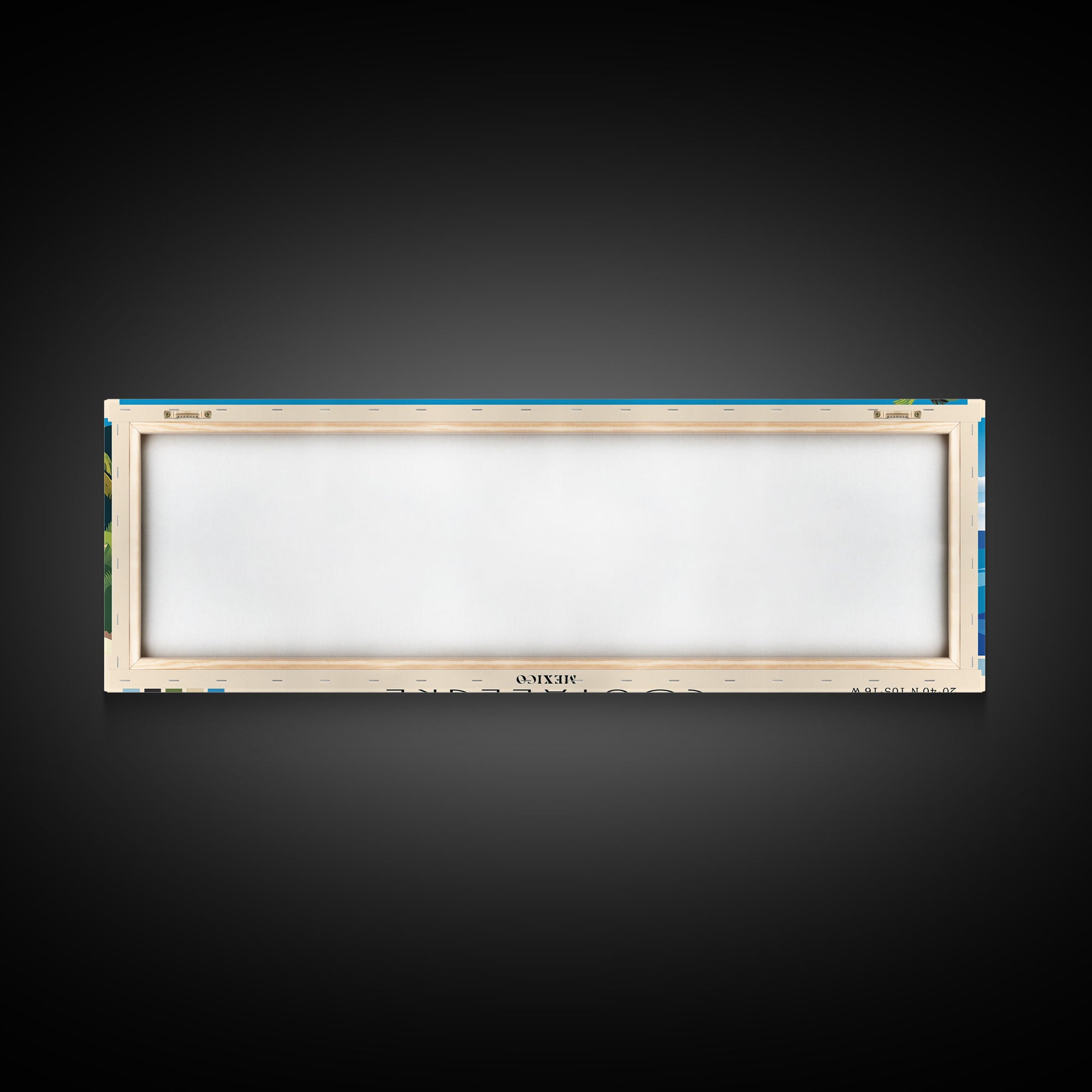 Costalegre, Mexico Panoramic Print, Vacation Gift, Mexico Wall Art, Beach Painting, Beach Decor, Beach Or Lakehouse Art