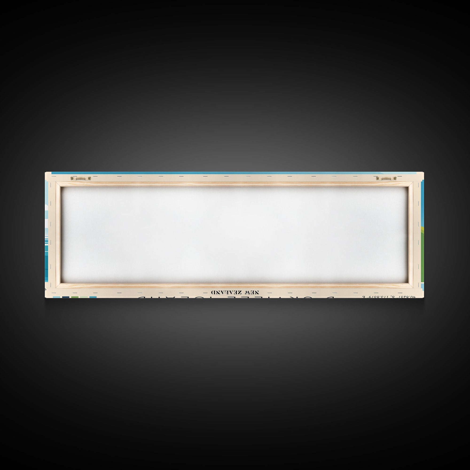 D’Urville Island, New Zealand Panoramic Print, Vacation Gift, New Zealand Wall Art, Beach Painting, Beach Decor, Large Wall Art, Wood Frame Art