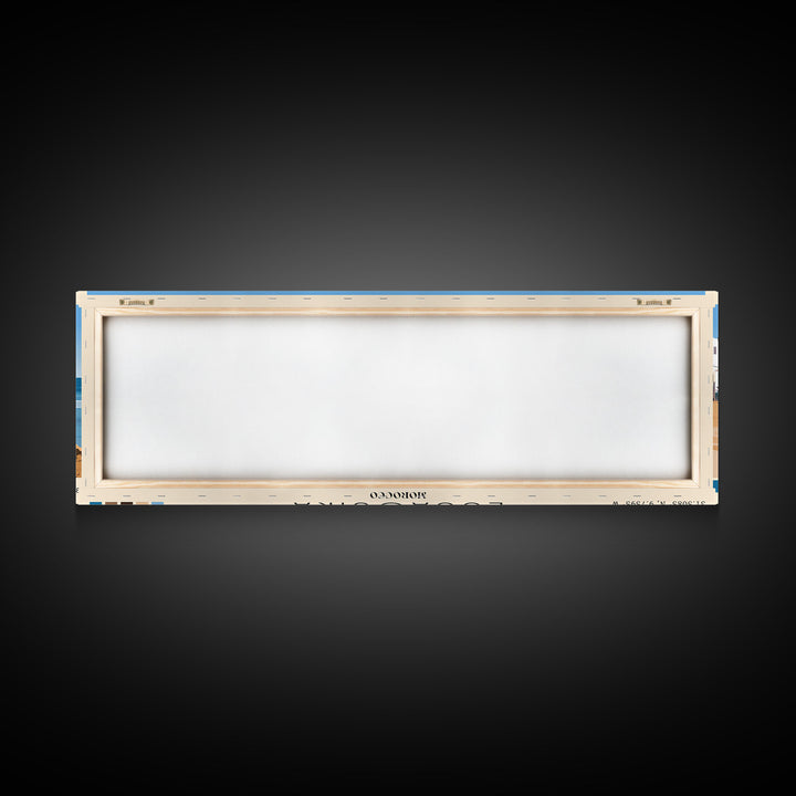 Essaouira, Morocco Panoramic Print, Vacation Gift, Morocco Wall Art, Vacation Wall Art, Vacatation Memories, Beach Decor, Beach Or Lakehouse Art