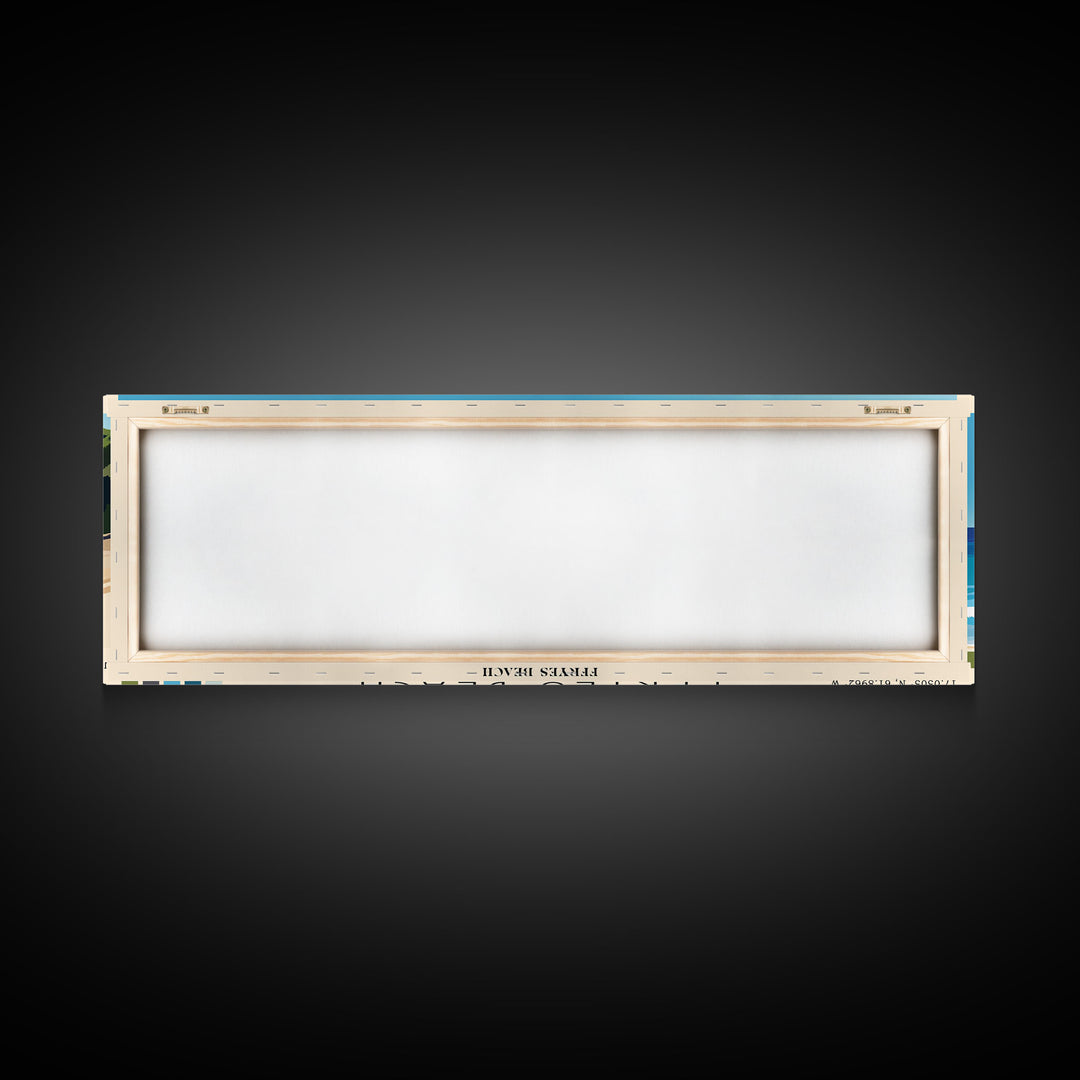 Ffryes Beach, Ffryes Beach Panoramic Print, Vacation Gift, Ffryes Beach Wall Art, Vacation Wall Art, Vacatation Memories, Beach Decor, Beach Or Lakehouse Art