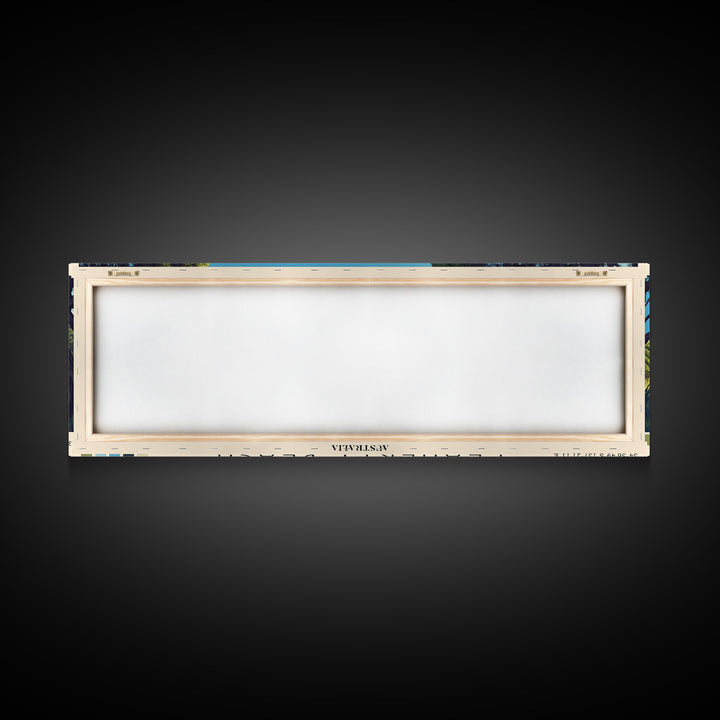 Flaherty Beach, Australia Panoramic Beach Print, Vacation Gift, Australia Wall Art, Beach Painting, Beach Decor, Beach Painting