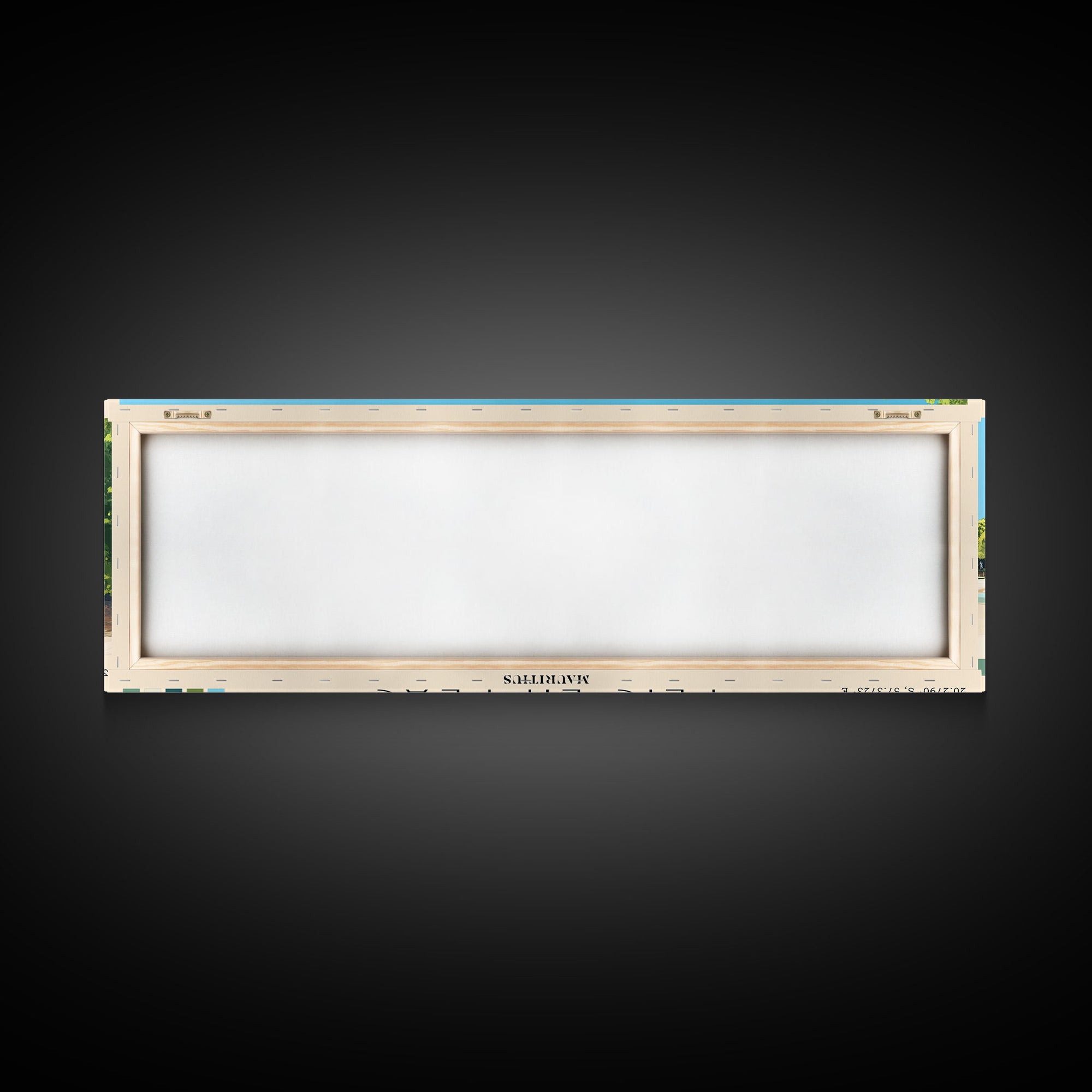 Flic en Flac, Mauritius Panoramic Print, Vacation Gift, Mauritius Wall Art, Vacation Wall Art, Vacatation Memories, Beach Decor, Beach Or Lakehouse Art