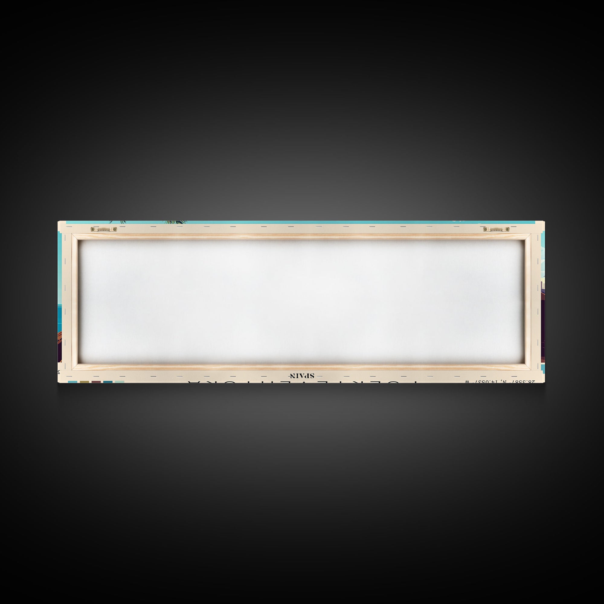 Fuerteventura, Spain Panoramic Print, Vacation Gift, Spain Wall Art, Vacation Wall Art, Vacatation Memories, Beach Decor, Beach Or Lakehouse Art