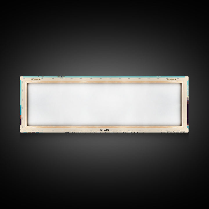 Fuerteventura, Spain Panoramic Print, Vacation Gift, Spain Wall Art, Vacation Wall Art, Vacatation Memories, Beach Decor, Beach Or Lakehouse Art