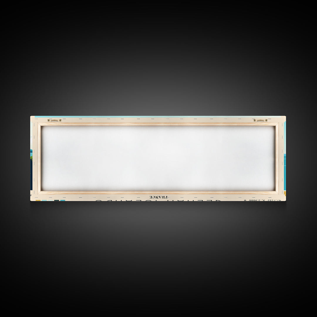 Glénan Islands, France Panoramic Print, Vacation Gift, France Wall Art, Vacation Wall Art, Vacatation Memories, Beach Decor, Beach Or Lakehouse Art