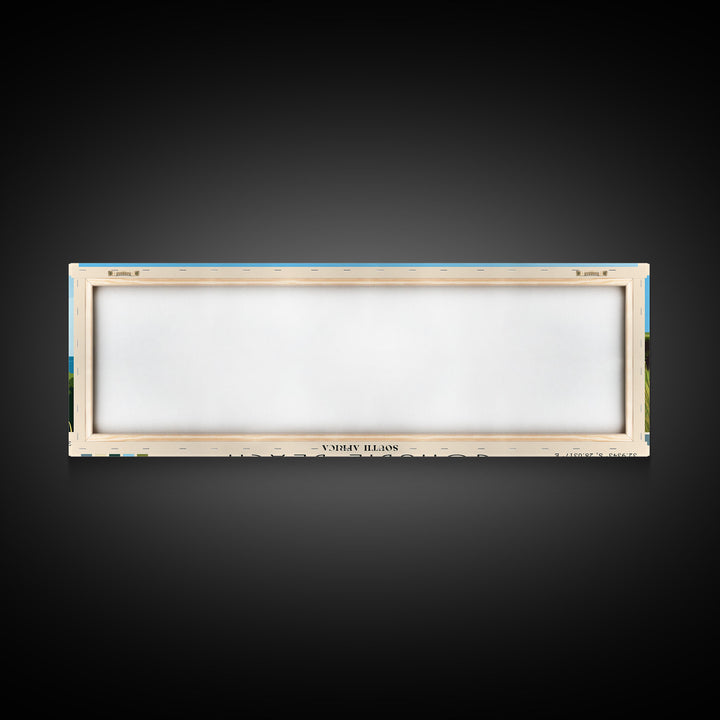 Gonubie Beach, South Africa Panoramic Print, Vacation Gift, South Africa Wall Art, Vacation Wall Art, Vacatation Memories, Beach Decor, Beach Or Lakehouse Art