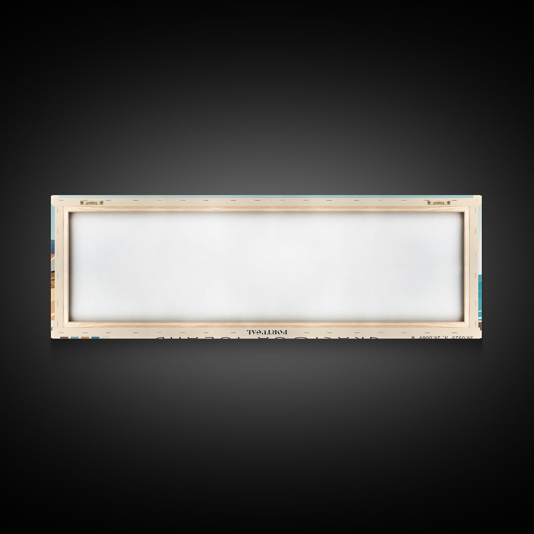 Graciosa Island, Portugal Panoramic Print, Vacation Gift, Portugal Wall Art, Vacation Wall Art, Vacatation Memories, Beach Decor, Beach Or Lakehouse Art