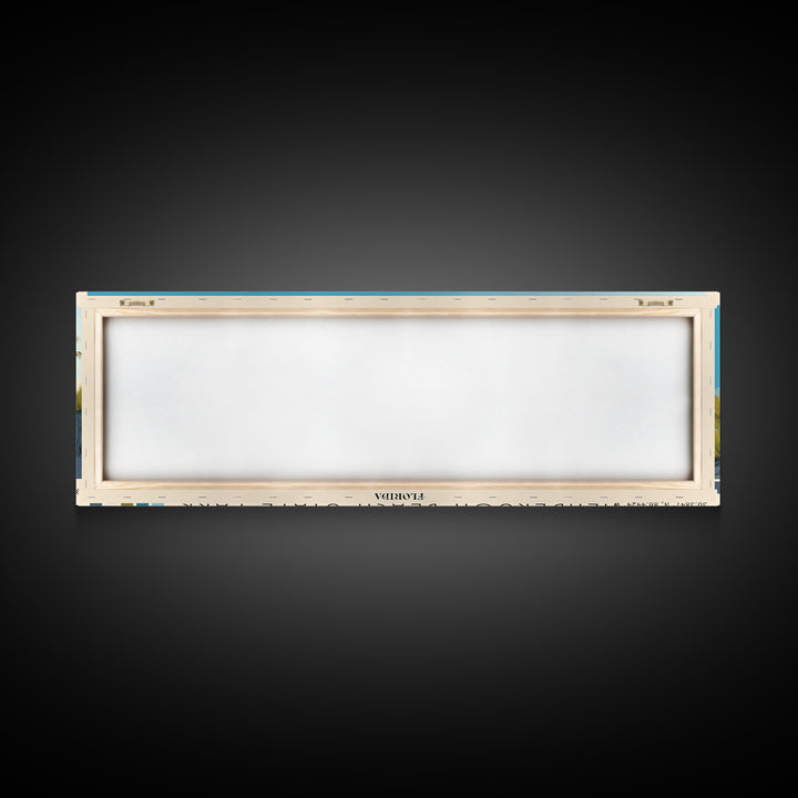 Henderson Beach State Park, Florida Panoramic Print, Vacation Gift, Florida Wall Art, Vacation Wall Art, Vacatation Memories, Beach Decor, Beach Or Lakehouse Art