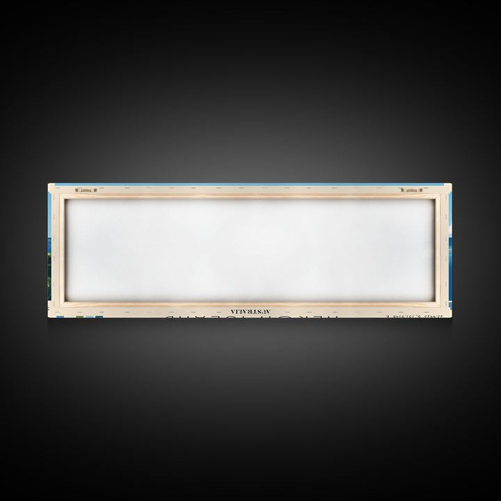 Heron Island, Australia Panoramic Print, Vacation Gift, Australia Wall Art, Beach Painting, Beach Decor, Beach Or Lakehouse Art