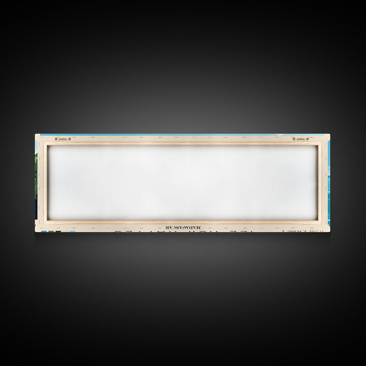 Ile Aux Nattes, Madagascar Panoramic Print, Vacation Gift, Madagascar Wall Art, Vacation Wall Art, Vacatation Memories, Beach Decor, Beach Or Lakehouse Art