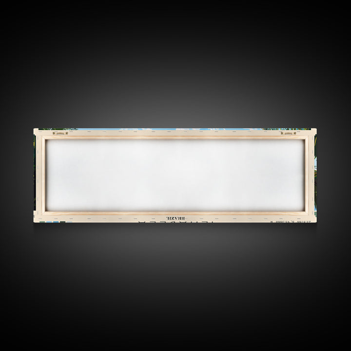 Ilhabela, Brazil Panoramic Print, Vacation Gift, Brazil Wall Art, Vacation Wall Art, Vacatation Memories, Beach Decor, Beach Or Lakehouse Art