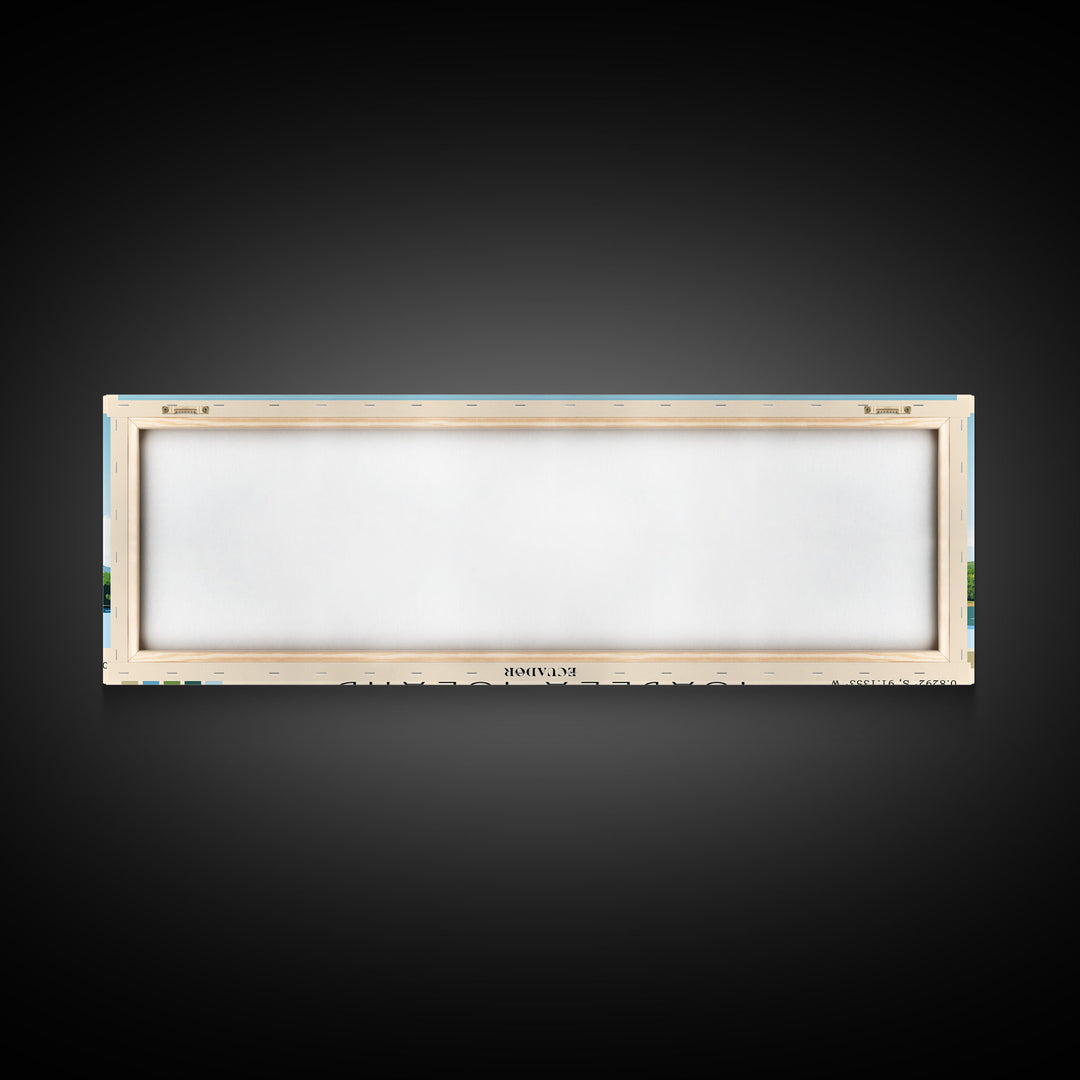 Isabela Island, Ecuador Panoramic Print, Vacation Gift, Ecuador Wall Art, Vacation Wall Art, Vacatation Memories, Beach Decor, Beach Or Lakehouse Art