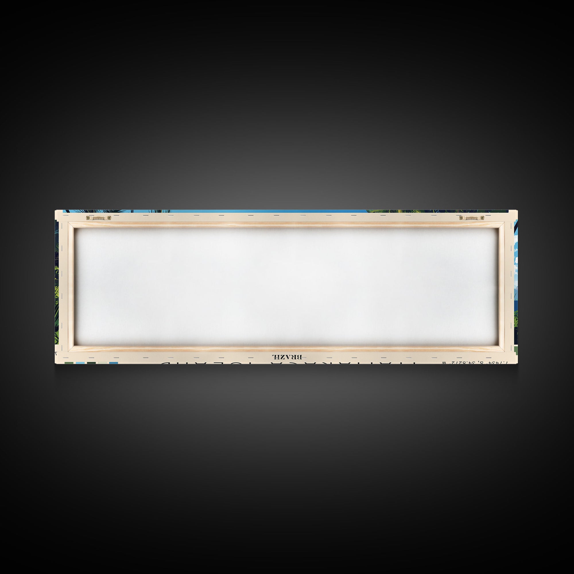 Itamaracá Island, Brazil Panoramic Print, Vacation Gift, Brazil Wall Art, Vacation Wall Art, Vacatation Memories, Beach Decor, Beach Or Lakehouse Art