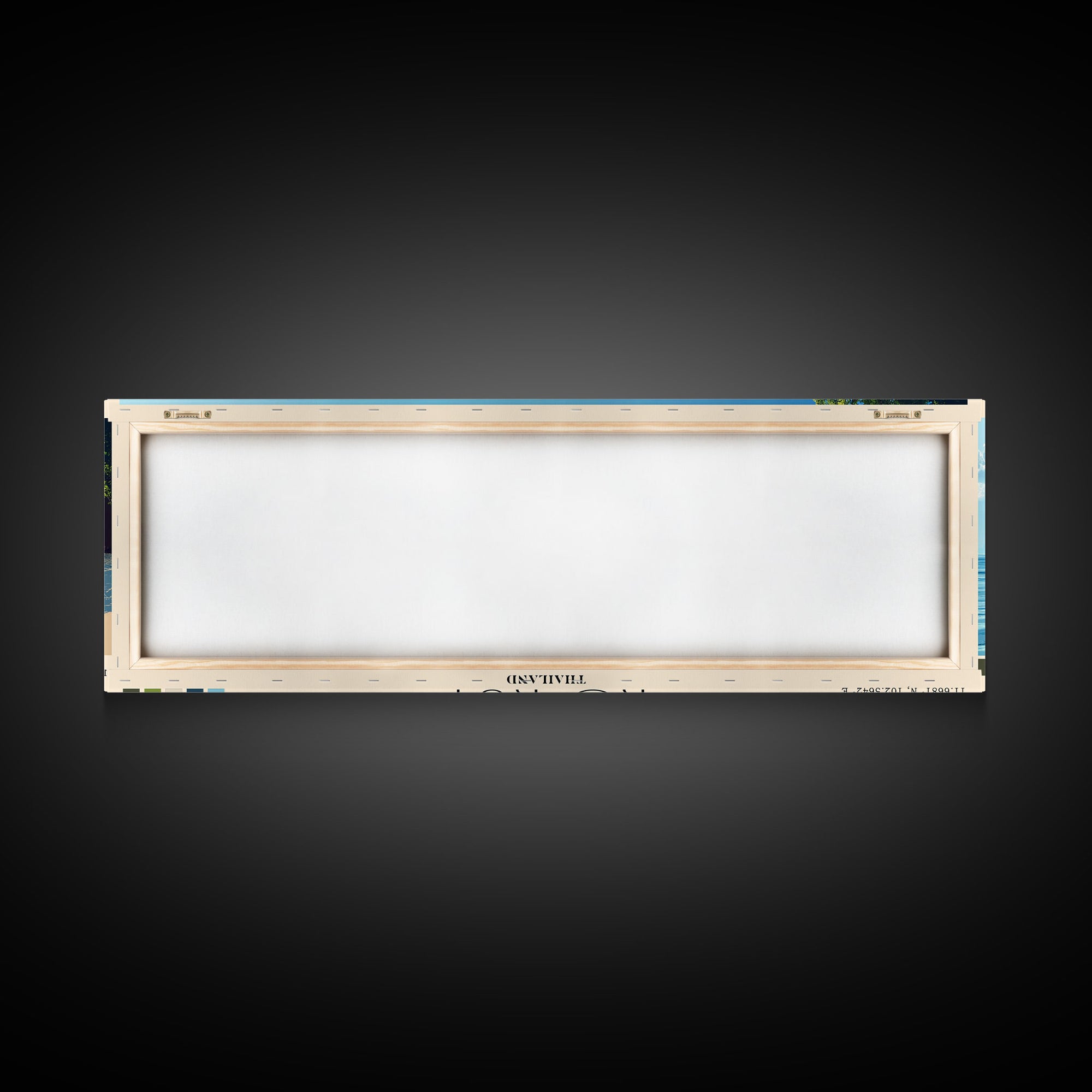 Ko Kut, Thailand Panoramic Print, Vacation Gift, Thailand Wall Art, Vacation Wall Art, Vacatation Memories, Beach Decor, Beach Or Lakehouse Art