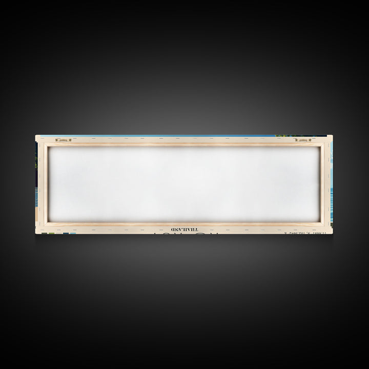 Ko Kut, Thailand Panoramic Print, Vacation Gift, Thailand Wall Art, Vacation Wall Art, Vacatation Memories, Beach Decor, Beach Or Lakehouse Art