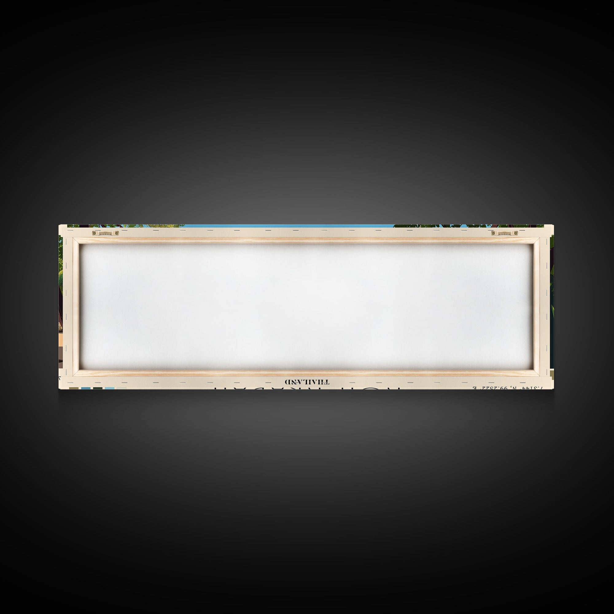 Koh Kradan, Thailand Panoramic Print, Vacation Gift, Thailand Wall Art, Beach Painting, Beach Decor, Beach Or Lakehouse Art