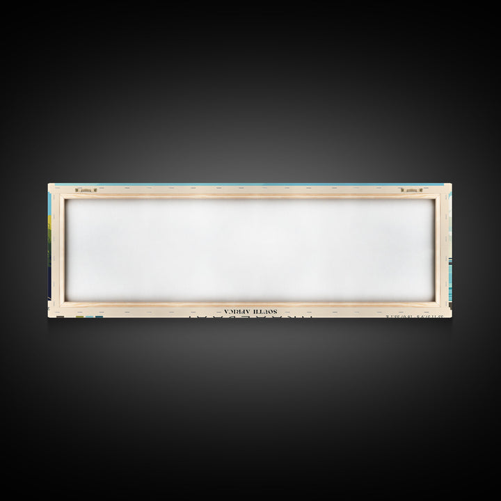 Kraalbaai, South Africa Panoramic Beach Print, Vacation Gift, South Africa Wall Art, Framed Canvas Print, Framed Beach Painting