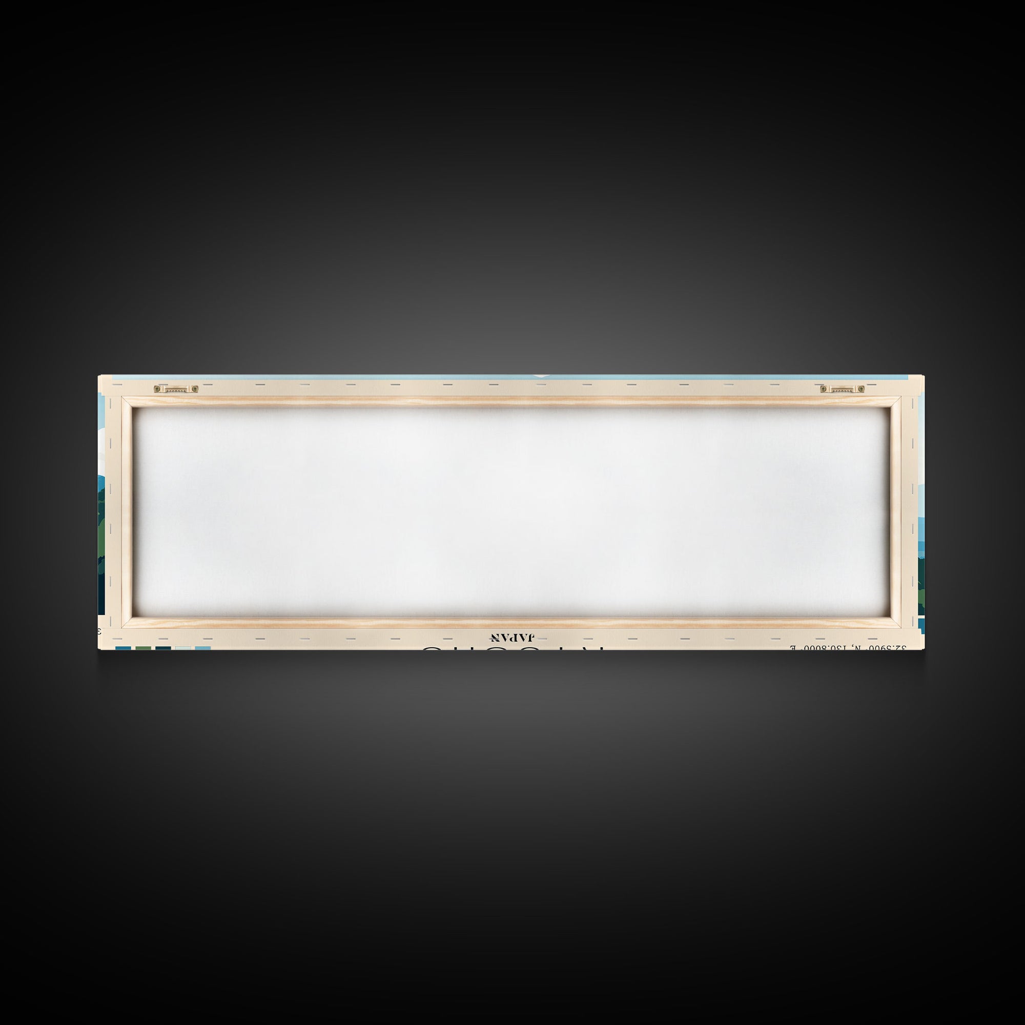 Kyushu, Japan Panoramic Print, Vacation Gift, Japan Wall Art, Beach Painting, Beach Decor, Large Wall Art, Wood Frame Art